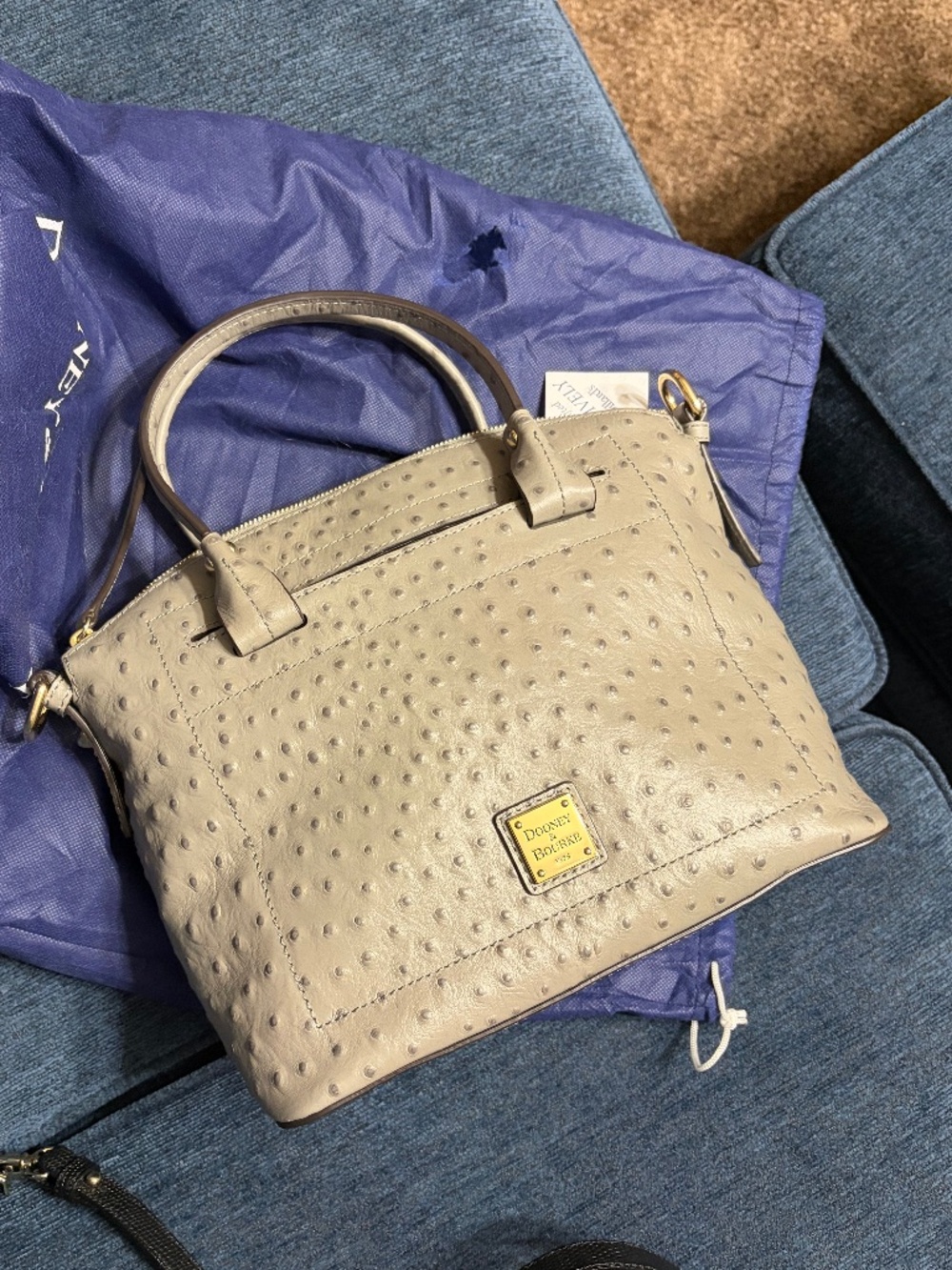 NWT Dooney & Bourke Ostrich Purse